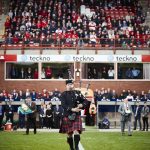 Hull Rugby Bagpiper